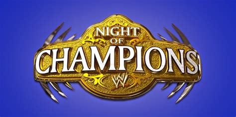 Imagen Póster Oficial De Wwe Night Of Champions ~ Más Wrestling