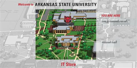 University Of Arkansas Campus Map