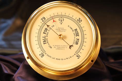 Improved Marine Aneroid Barometer By Short And Mason C1935 Sold