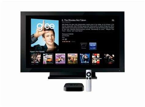 You can navigate the entire apple tv interface using the arrow keys and the return key. Nextroom: Apple Tv