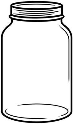 You can grab the free printable template on the bottom of our post (on the email form with a preview of the template). Free Mason Jar Template - Large | Shapes and Templates ...