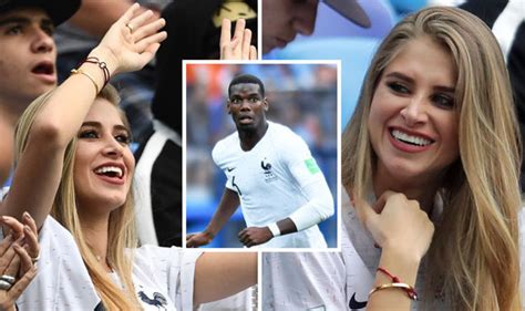 Paul Pogba Girlfriend Maria Salaues Leads Wags Cheering On France In