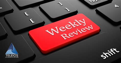 The Weekly Review: the 6th Fundamental of every great organization system