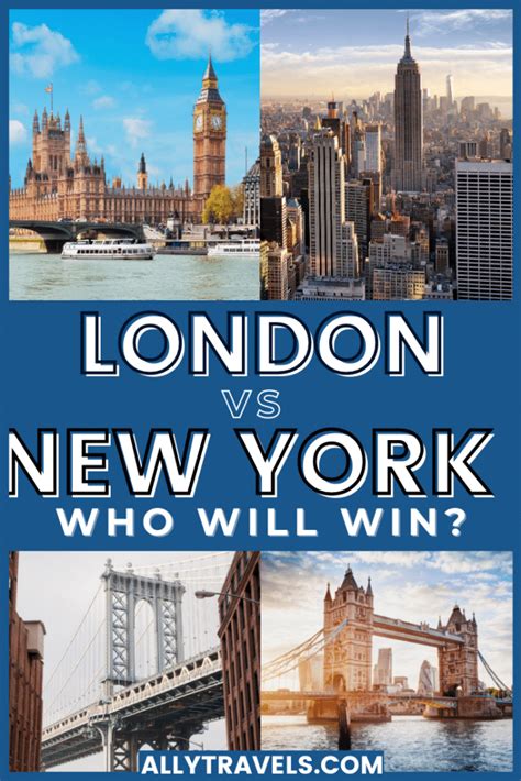 London Vs New York Which Is The More Iconic City