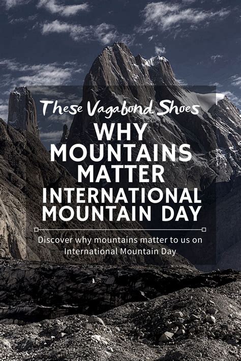 Why Mountains Matter On International Mountain Day