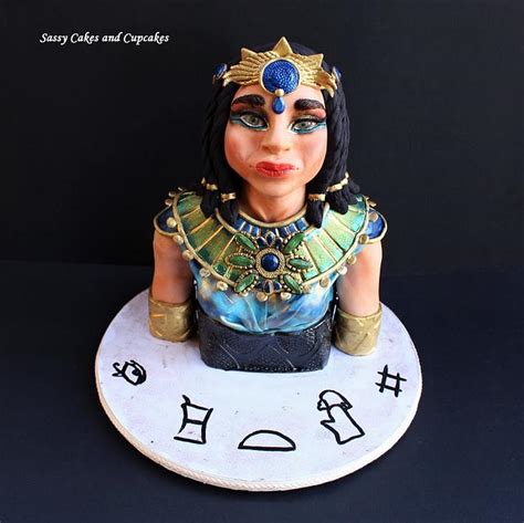 Egyptian Goddess Decorated Cake By Sassy Cakes And Cakesdecor