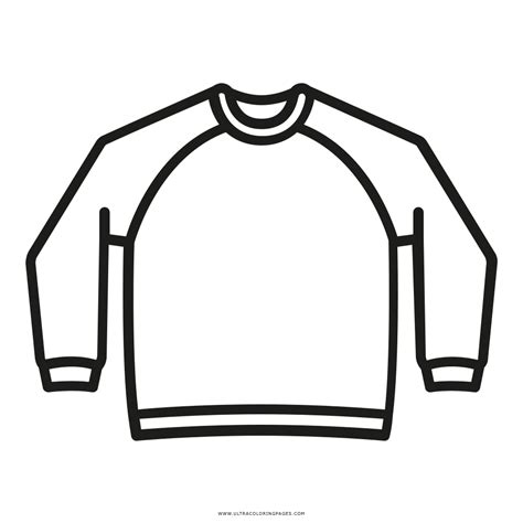 Sweatshirt Coloring Page - Ultra Coloring Pages
