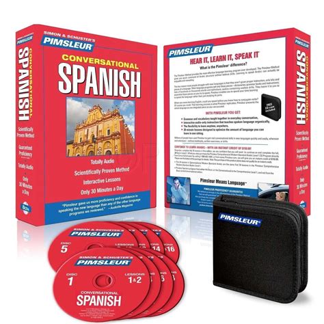 Pimsleur Learn Spanish Latin Language Conversational 16 Lessons On 8