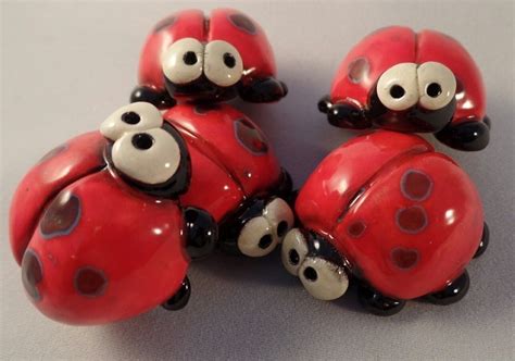 He has a wire loop on his back for easy hanging. Ladybug/Ladybird · A Clay Animal · Other on Cut Out + Keep ...