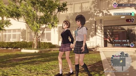 English Blue Reflection Second Light Gameplay Tour Video Youtube