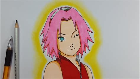 Drawing Naruto Manga Drawing Haruno Sakura Youtube