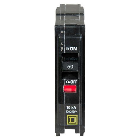 It is always sweet to find breakers below my supply house pricing to help keep the material cost down on jobs. Square D QO 50 Amp Single-Pole Circuit Breaker-QO150CP ...
