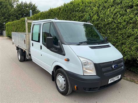 Used 2012 Ford Transit T350 22 Tdci Lwb Double Cab Dropside For Sale