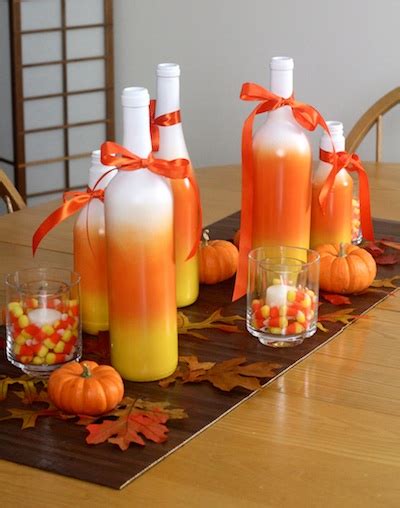 Ashbee Design Candy Corn Centerpiece With Help