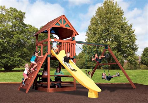 Tree House Swing Sets And Treehouse Playsets