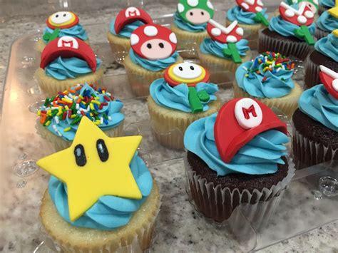 Super mario bros party ideas. Mario Bros. Cupcakes - CakeCentral.com
