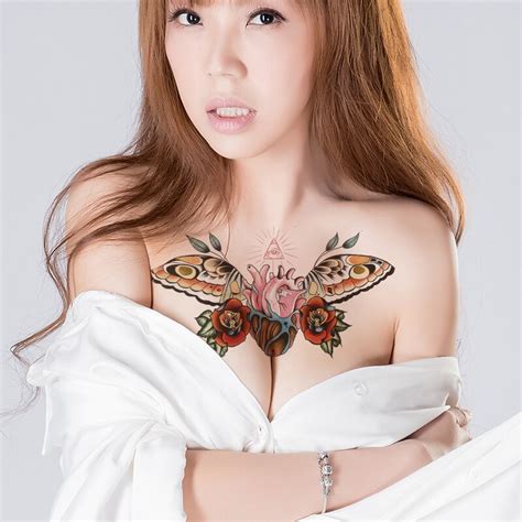 Sternum Temporary Tattoo Breast Temporary Tattoo Woman Waterproof Underboob Sexy Tattoo Women