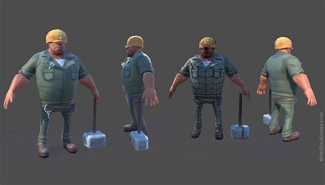 3d Game Art Next Gen Characters Low Poly Modeling And Unity Assets
