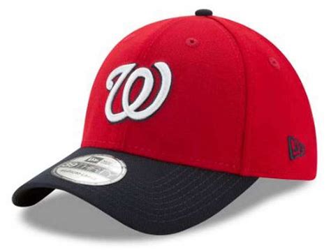 New Era Mlb Washington Nationals Team Classic 39thirty Baseball Hat Cap