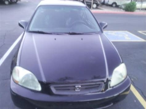 Sell Used 1998 Honda Civic Dx Coupe 2 Door 16l Runs And Drives Great