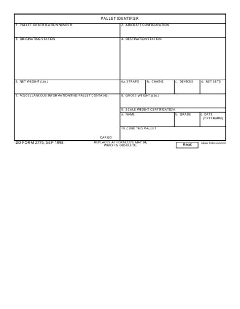 Dd Form 2775 Fill Out Sign Online And Download Fillable Pdf