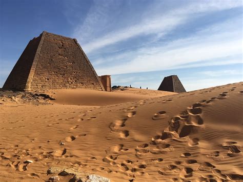 The Pyramids Of Meroe Sudan