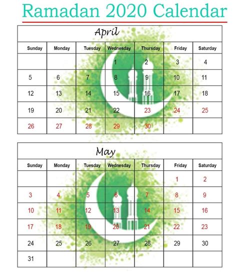 According to ramadan kareem calendar, in this year of 2021, the holy month of ramadan started on monday, 12th april. Ramadan In Usa 2020 Calendar - Calendar Template 2021