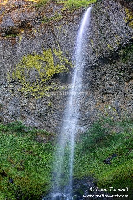 Elowah Falls Oregon Waterfalls Columbia River Gorge National Scenic