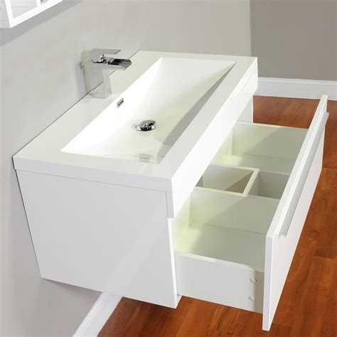 Vanities and vanity tops are a great place to match your need for function, with your bathroom vanities faqs. Alya Bath Ripley 36 inch Wall Mount Modern Bathroom Vanity ...