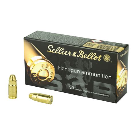 Sellier And Bellot 357 Sig Ammo 140 Grain Fmj 50 Round Box Omaha Outdoors