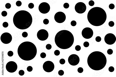 White Background With Black Spots Stock Photo And Royalty Free Images