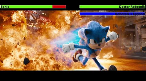 Sonic The Hedgehog 2020 Final Battle With Healthbars Youtube