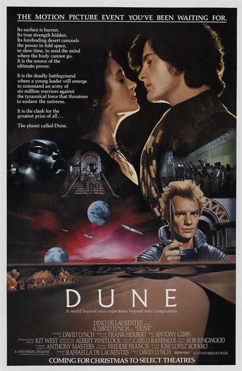 Set in far away future the year 10191 where life in the universe and space travel is reliant upon a spice melange found only on the desert planet arrakis or dune; Jaquette/Covers Dune (Dune) 1984