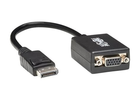 Tripp Lite Displayport To Vga Active Cable Adapter Dp To Vga Mf 6in 6