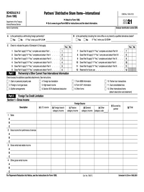 Schedule K 2 2021 2024 Form Fill Out And Sign Printable Pdf Template