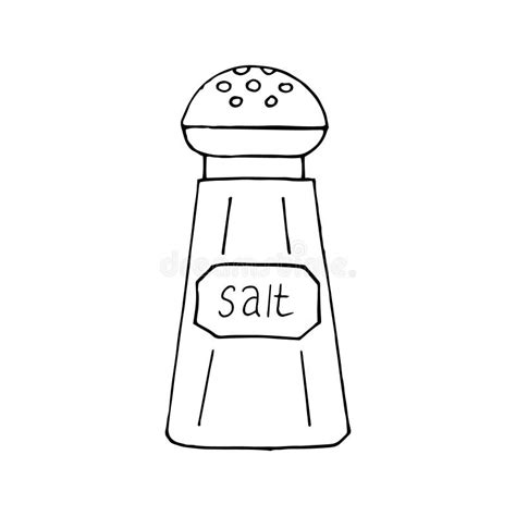 Salt Cellar Doodle Stock Illustrations 48 Salt Cellar Doodle Stock