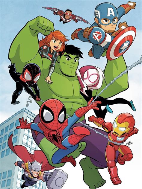 Aventuras De Los Superhéroes De Marvel Serie Infantil Sincroguia Tv