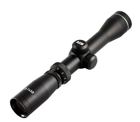 Aim Sports 2 7x32 Pistol Scope With Rings Outdoor Scope Store