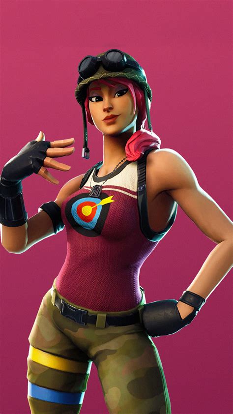 Download Girl Skin Target Fortnite 2018 Wallpaper