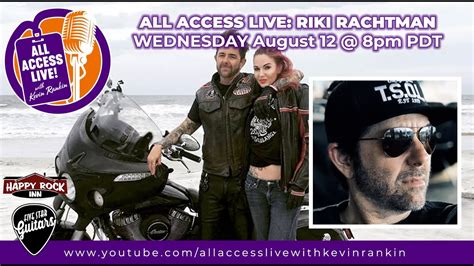 ALL ACCESS LIVE With RIKI RACHTMAN YouTube