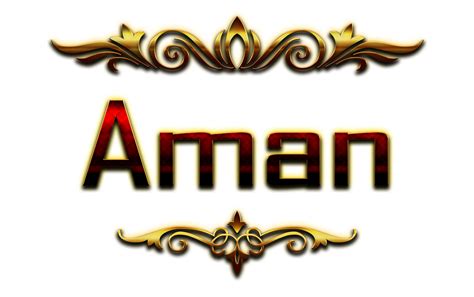 Aman Decorative Name Png 1704x1068 Wallpaper