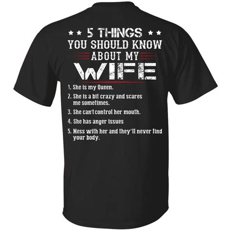 5 Things You Should Know About My Wife She Is My Queen She Is A Bit Crazy And Scares Me