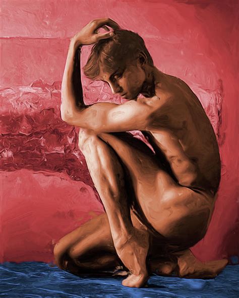 Dancer Painting By Nude Male Art Fine Art America