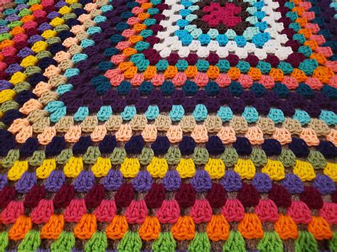 Ravelry Giant Granny Square Afghan Pattern By Crochet Me Lovely