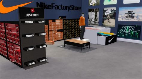 Nike Factory Store Stuff Collab W Sierrathesimmer Sims 4 Cc