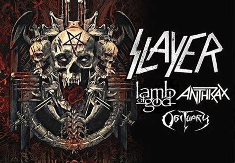 Slayer Announce European Farewell Tour With Lamb Of God Anthrax