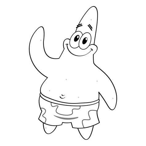 Explore 623989 free printable coloring pages for you can use our amazing online tool to color and edit the following patrick star coloring pages. Patrick Star from Spongebob Coloring Pages - Get Coloring ...