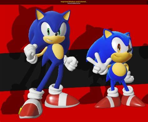 Improved Modern And Colored Classic Eyes Sonic Forces Mods