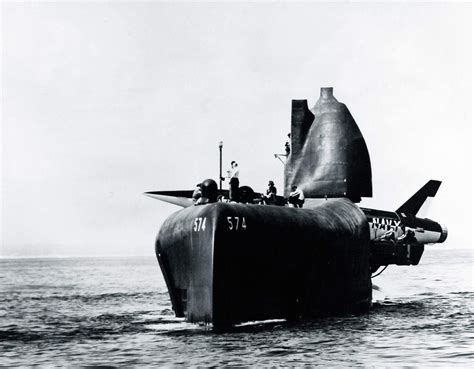 ssg uss grayback ready to launch a regulus ii missile r submarines