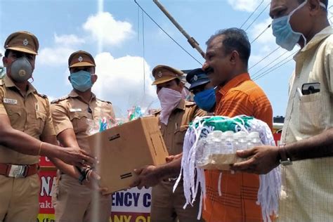 Read latest kerala news online, including current affairs, and news headlines. Fraternity in times of lockdown: Kerala cops share snacks ...